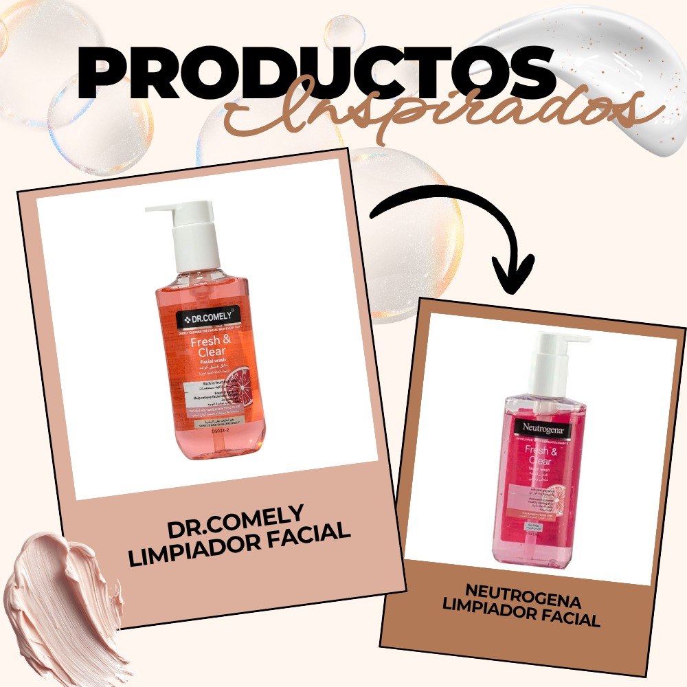 LIMPIADOR FACIAL DIARIO REVITALIZANTE CON EXTRACTO DE FRUTAS NATURALES DR. COMELY 200ML