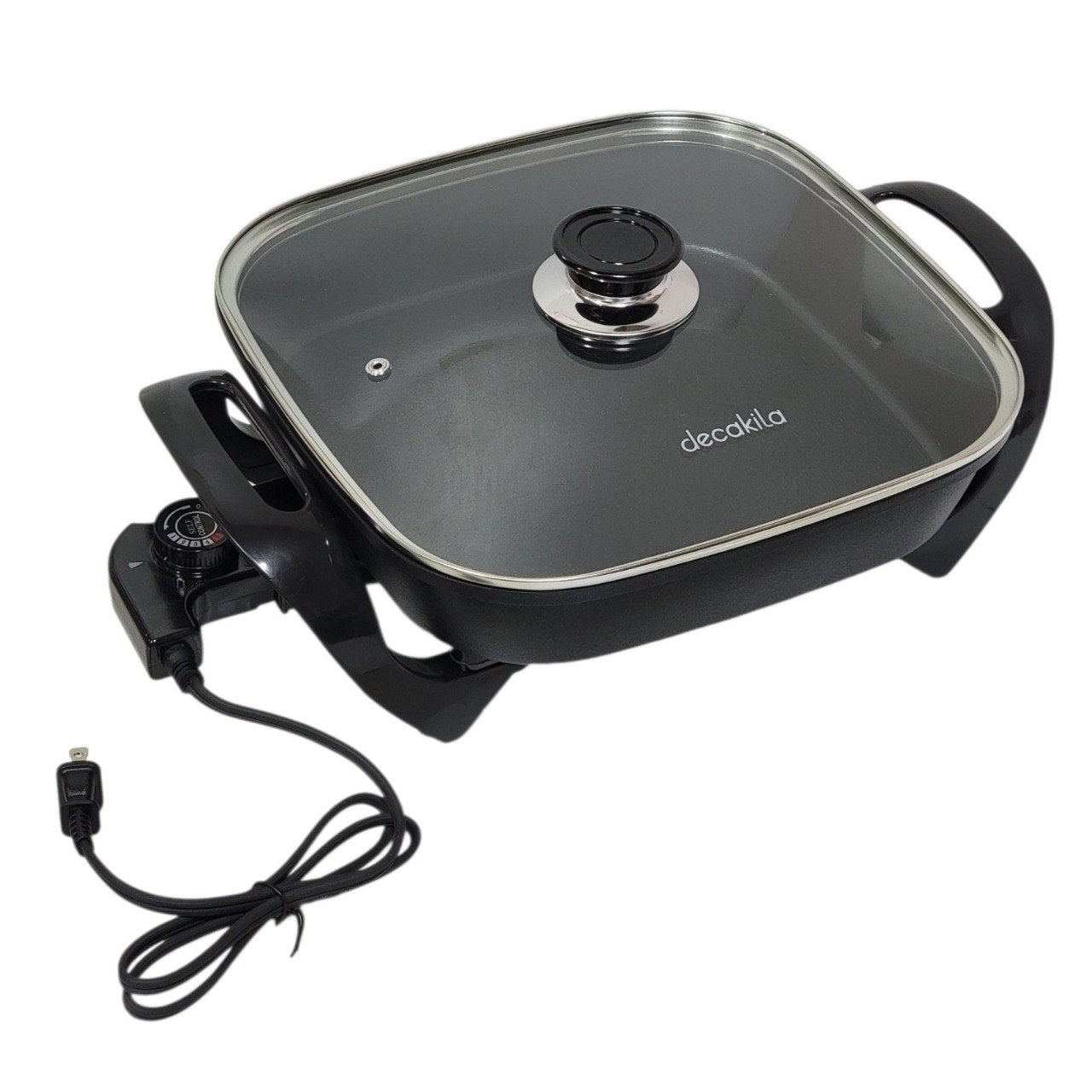 SARTEN ELECTRICO MULTIFUNCIONAL 1350W MODELO KUEC051B DECAKILA 30X30CM