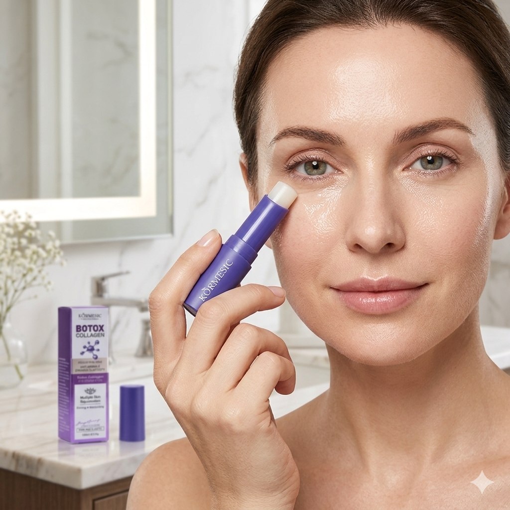 BALSAMO FACIAL EN BARRA ANTIEDAD DE COLAGENO Y BOTOX KORMESIC 2.6G