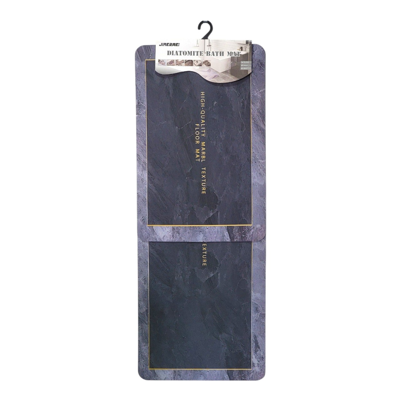 ALFOMBRA ANTIDESLIZANTE DE DIATOMITA 2PCS JIAERMEI