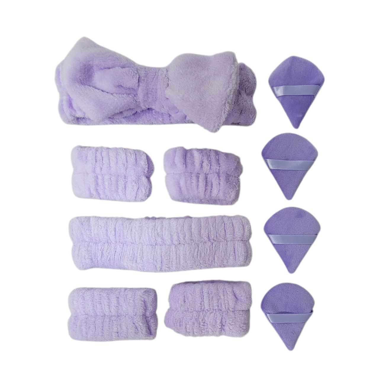 SET DE CUIDADO PERSONAL DE MICROFIBRA 10PCS