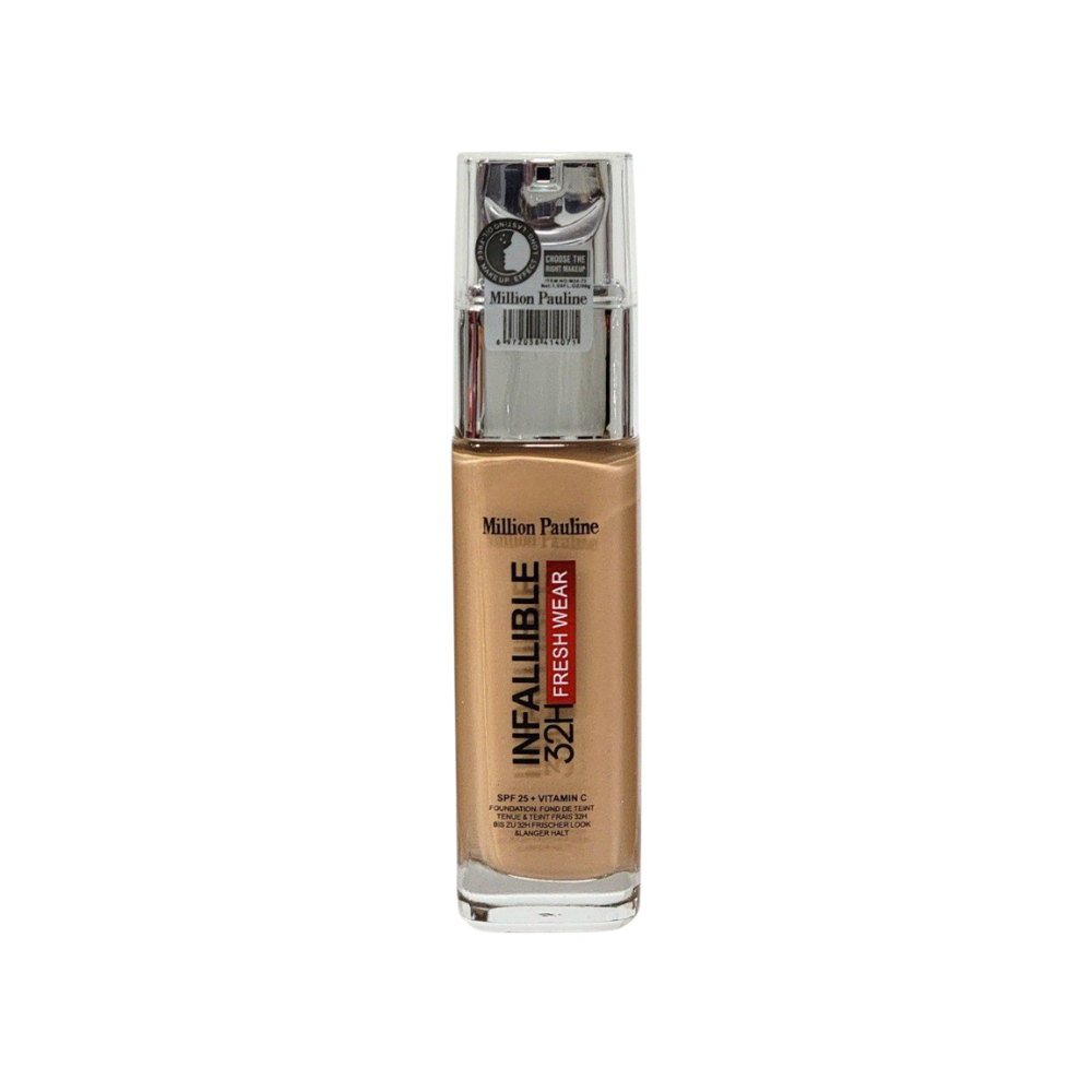 BASE LIQUIDA CON VITAMINA C SPF 25+ MILLION PAULINE 30G (DUPE DE LOREAL)