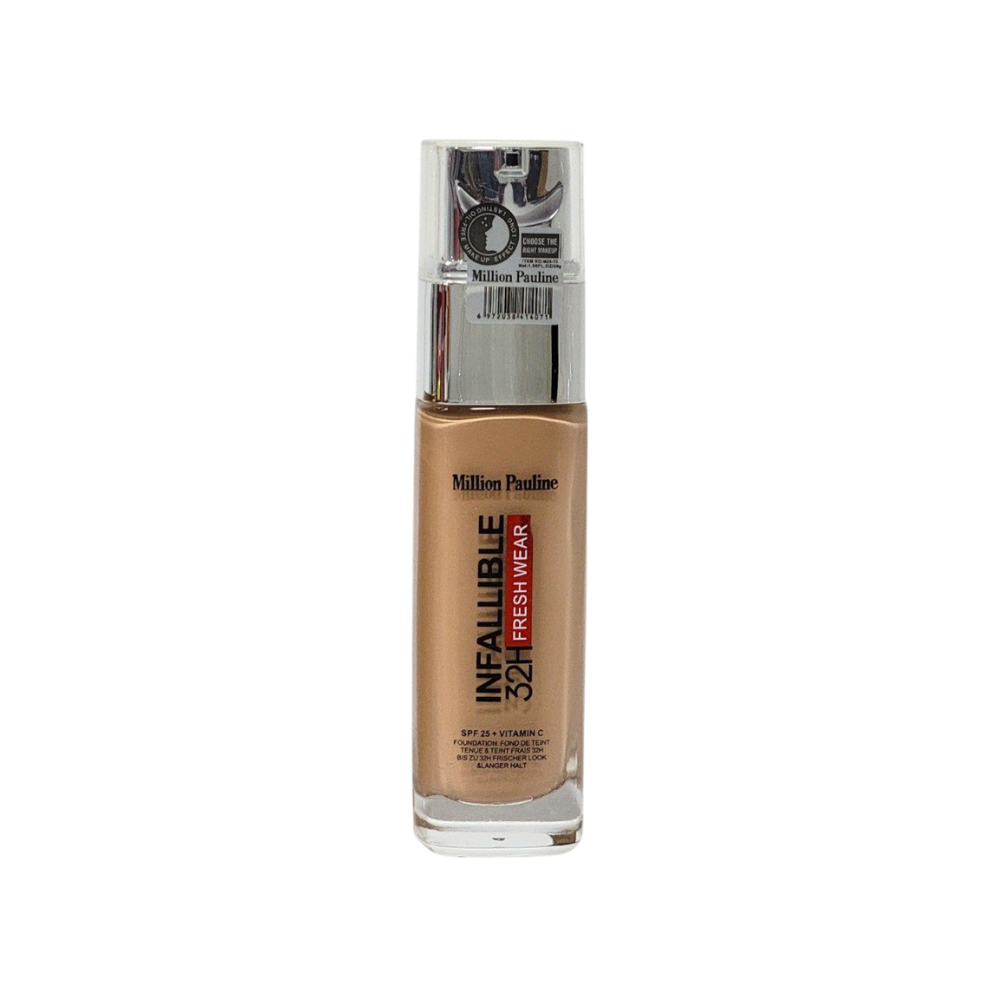 BASE LIQUIDA CON VITAMINA C SPF 25+ MILLION PAULINE 30G (DUPE DE LOREAL)