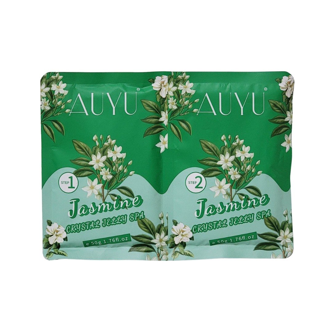 SET DE SPA PARA PEDICURA HIDRATANTE AROMA A JAZMIN AUYU 50GX2