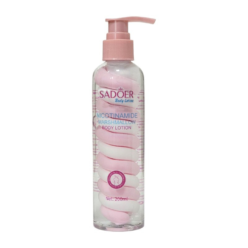 CREMA CORPORAL HIDRATANTE TEXTURA DE MALVAVISCO CON NIACINAMIDA SADOER 200ML