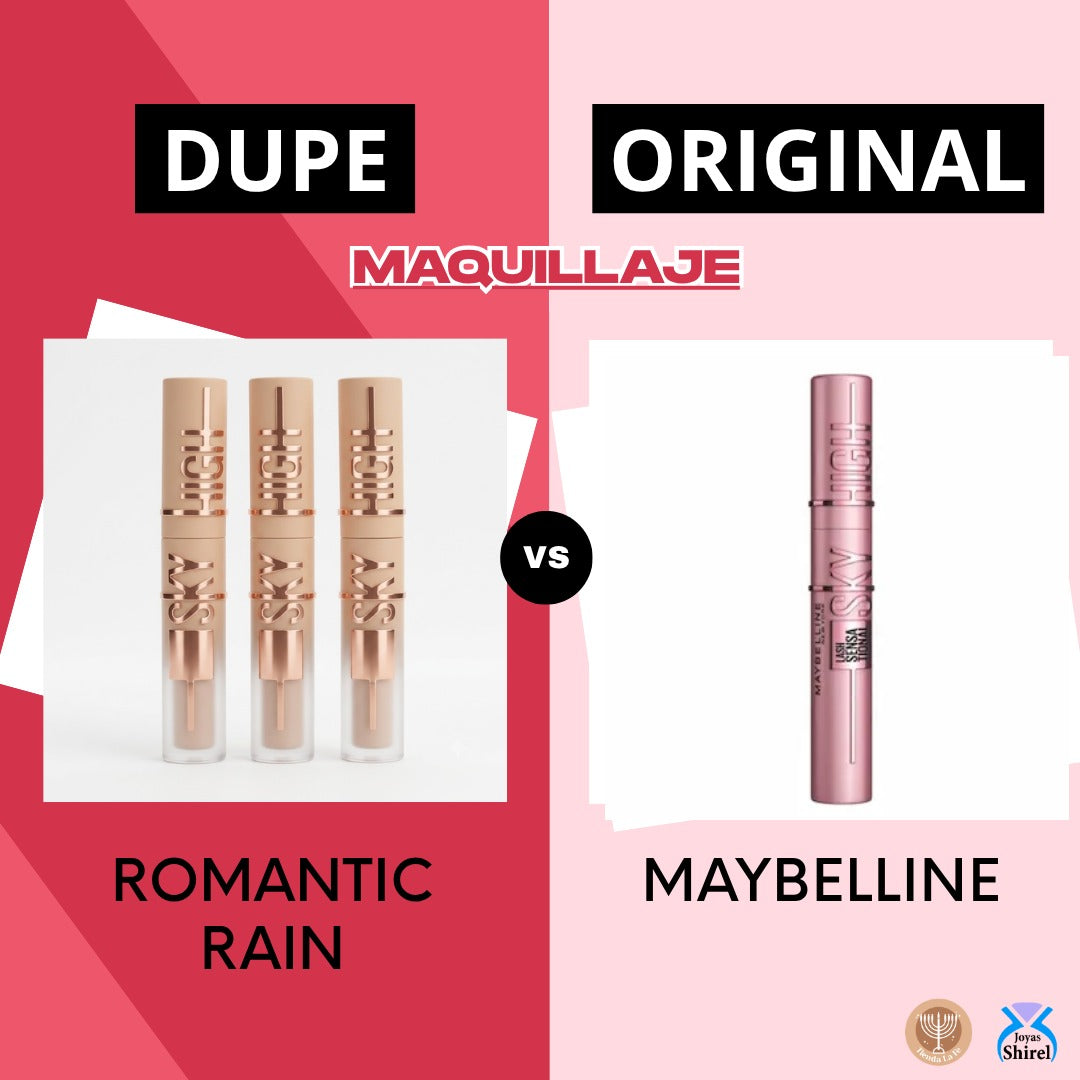 CORRECTOR LIQUIDO DE COBERTURA MODULABLE DE LARGA DURACION APRUEBA DE AGUA ROMANTIC RAIN (DUPE DE MAYBELLINE)