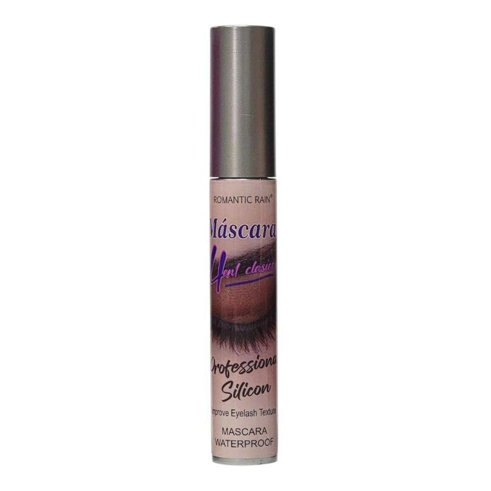 RIMEL VOLUMINIZADOR DE ACABADO ATERCIOPELADO RESISTENTE AL AGUA COLOR NEGRO ROMANTIC RAIN (DUPE DE PROSSA)