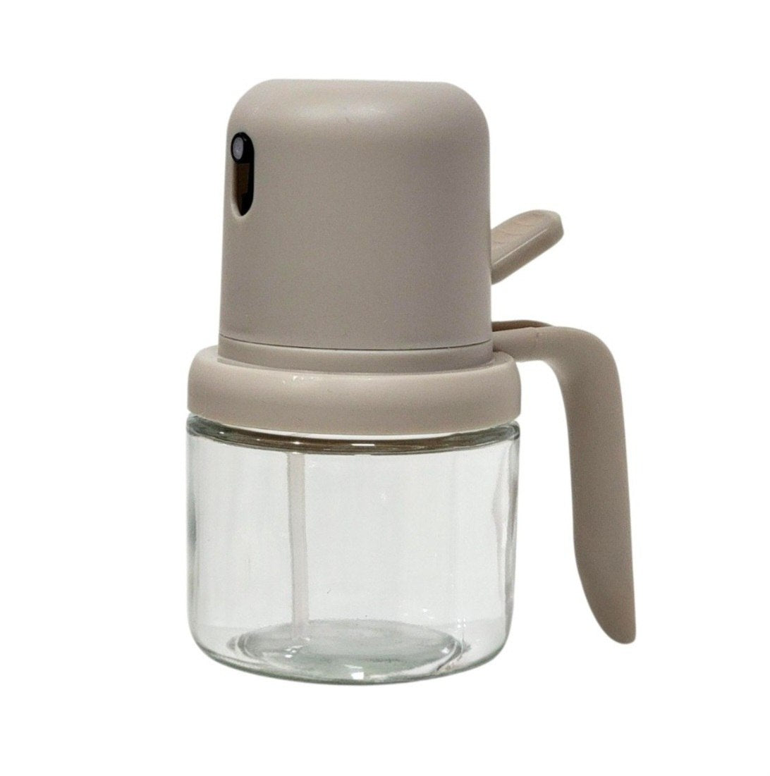 BOTELLA DISPENSADORA DE ACEITE MULTIFUNCIONAL DE VIDRIO A PRUEBA DE FUGAS 180ML