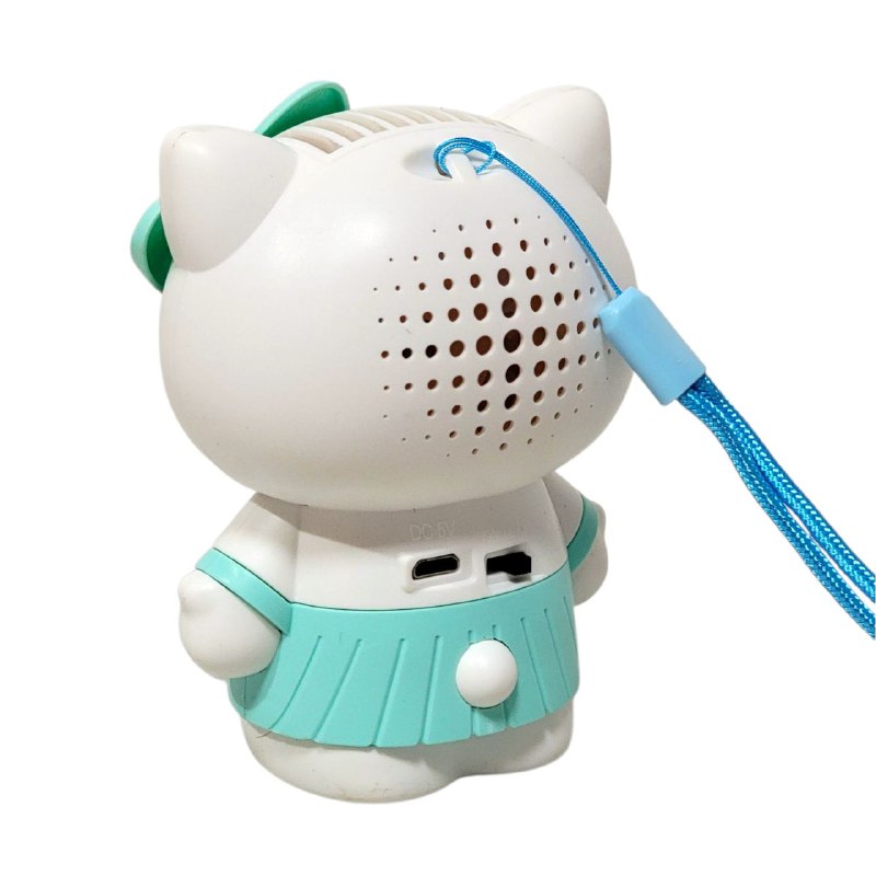 VENTILADOR DE CUELLO RECARGABLE HELLO KITTY CUTE FAN 3 COLORES