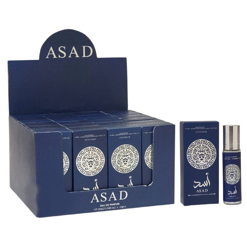 ASAD ZANZIBAR EDP 10ML (H) (AROMA SIMILAR LATTAFA ASAD ZANZIBAR)