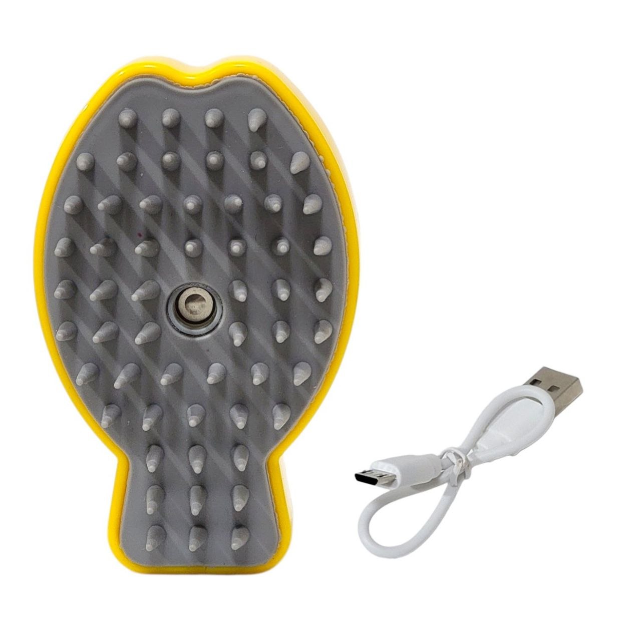 CEPILLO PARA MASCOTAS ELECTRICO 3 EN 1 CON PULVERIZADOR DE AGUA Y MASAJE