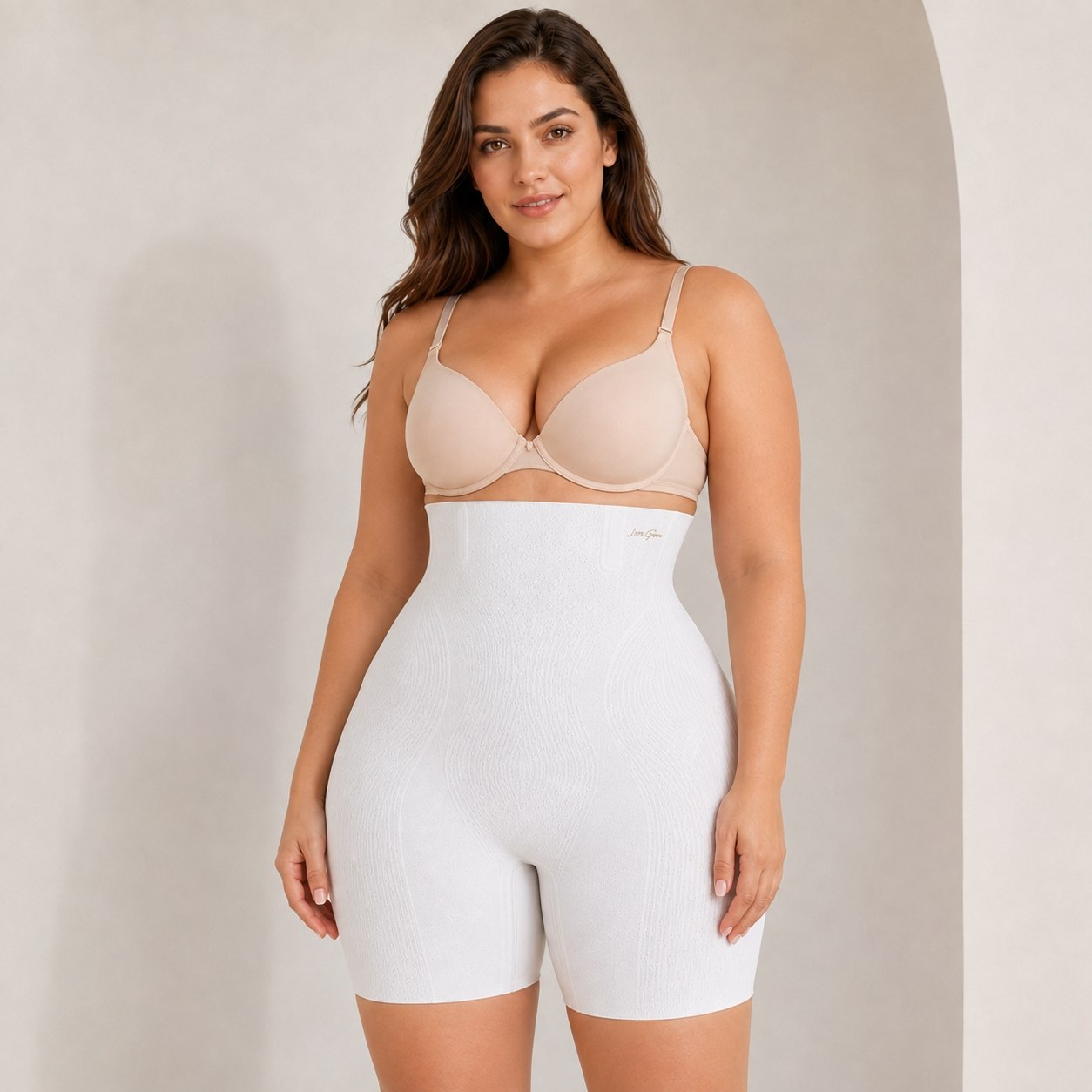 FAJA SHORT REDUCTORA CINTURA ALTA SIN COSTURAS PARA DAMA TALLA L