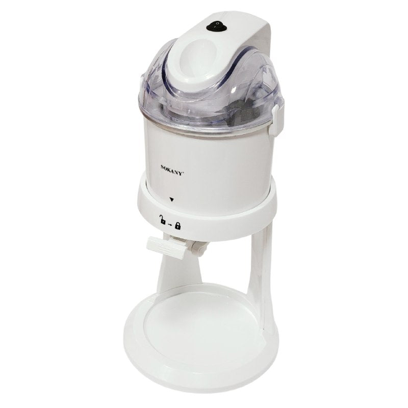 MAQUINA PARA HACER HELADOS ICE CREAM REFRIGERACION EFICIENTE, PRODUCCION RAPIDA Y FACIL DE LIMPIAR CAPACIDAD DE 1L SOKANY SK-03070 15X33CM