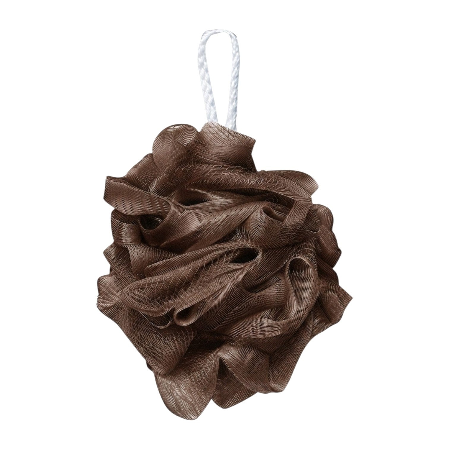 ESPONJA DE MALLA EXFOLIANTE POMPÓN DE DUCHA PARA MÁXIMA ESPUMA 15x15 CM