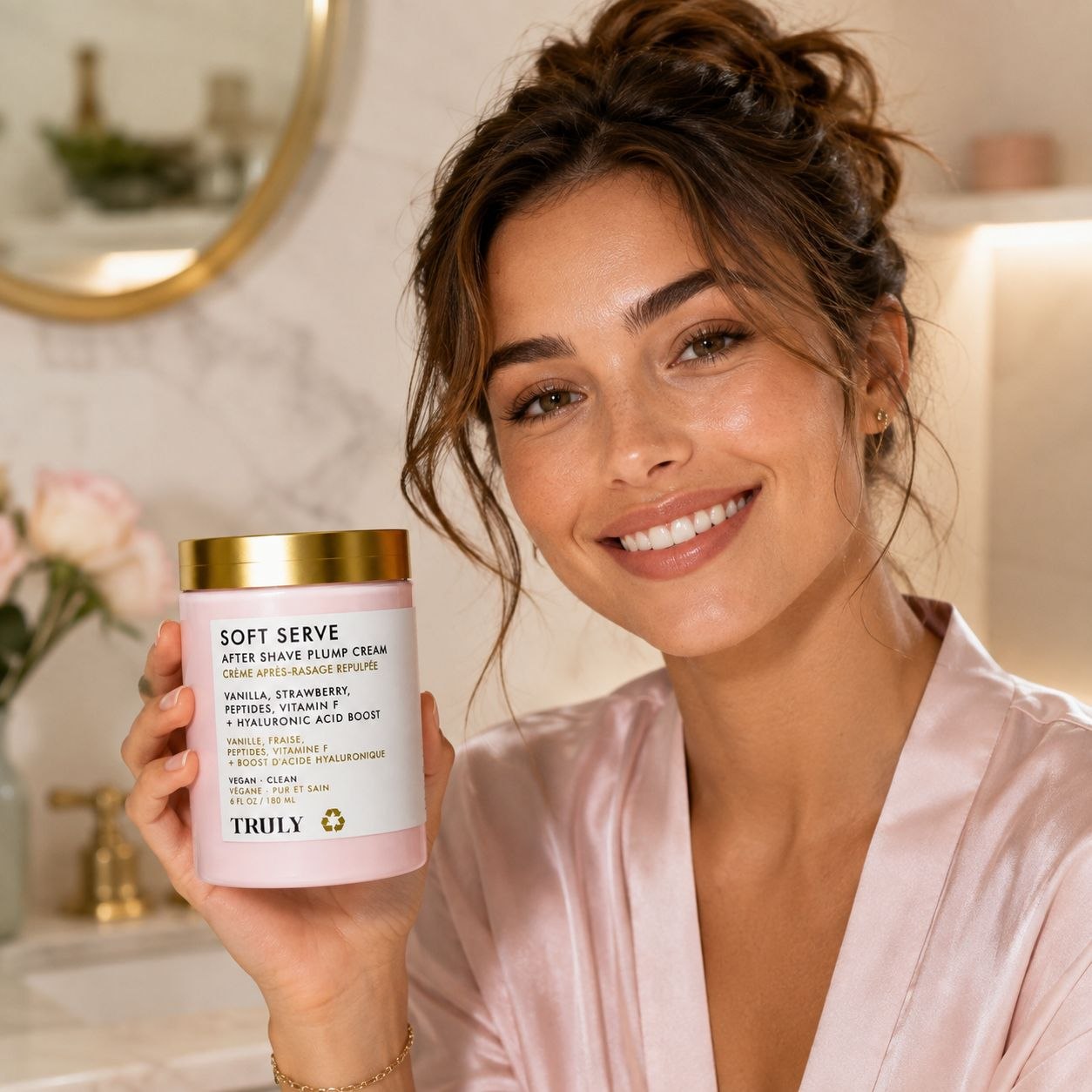 CREMA HIDRATANTE PARA DESPUÉS DEL AFEITADO TRULY HELADO SUAVE 180ML