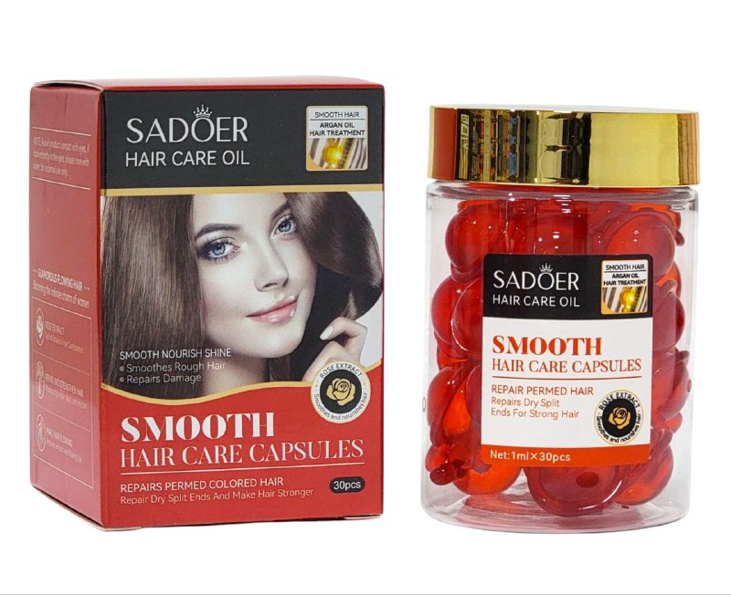 SUERO PARA EL CABELLO EN AMPOLLAS REPARADORAS CON EXTRACTO DE ROSA 30UND SADOER 1MLX30