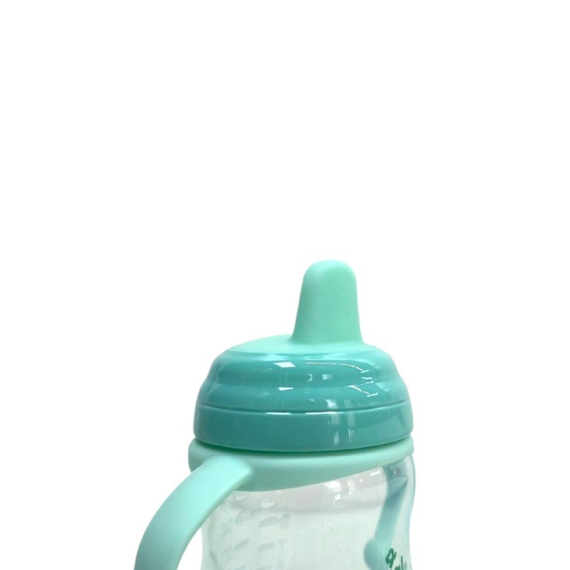 VASO DE ENTRENAMIENTO ANTIDERRAME PARA BEBES ERGONOMICO GENIAL 280ML