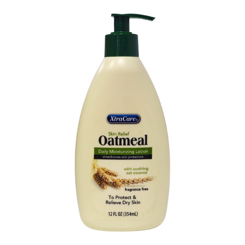 CREMA CORPORAL HIDRATANTE CON ESENCIA DE AVENA Y DIMETICONA XTRACARE 354ML