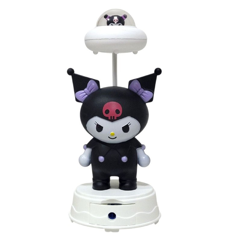 LAMPARA DE MESA RECARGABLE KUROMI CON SACAPUNTAS TABLE LAMP 3 COLORES