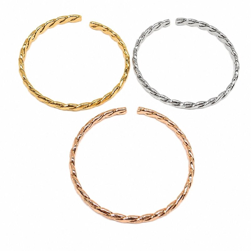 PULSERA DE ENCHAPE PARA DAMA 6CM