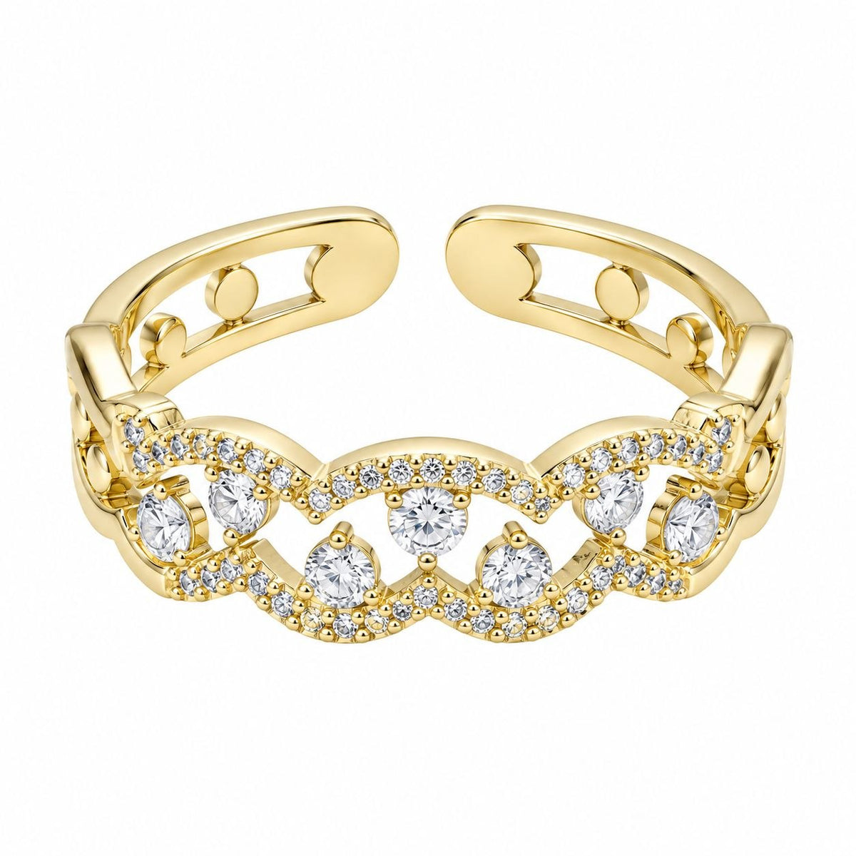 ANILLO DE ENCHAPE PARA DAMA TALLA 15