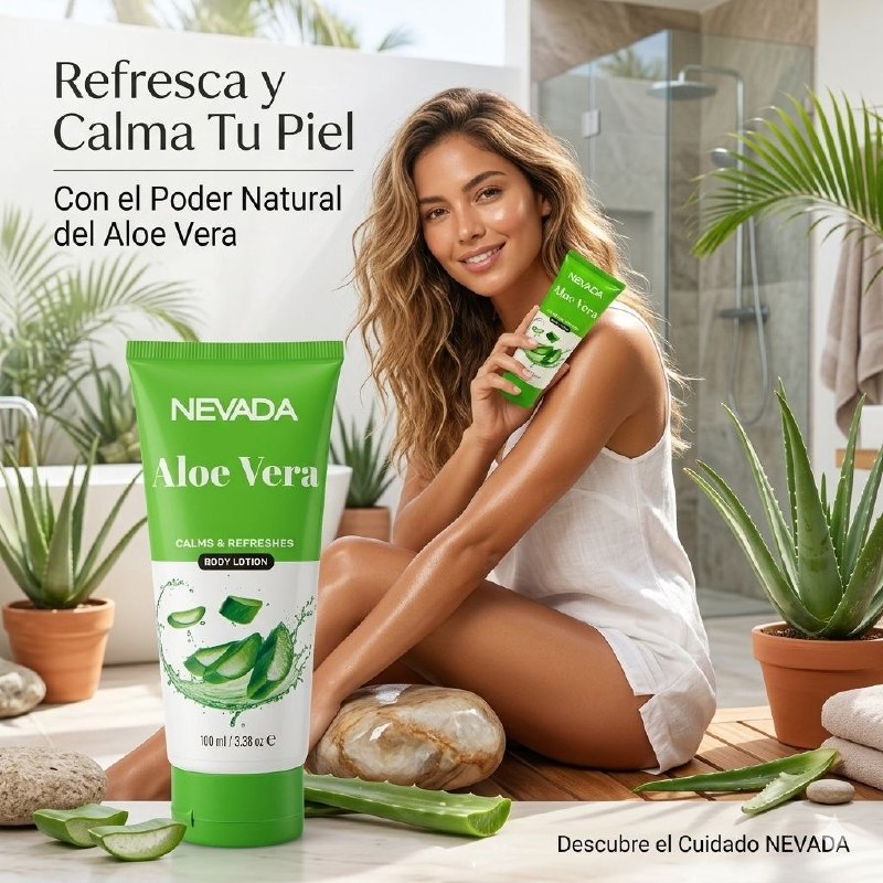 CREMA CORPORAL NUTRITIVA, CALMANTE Y HUMECTANTE NEVADA 100ML