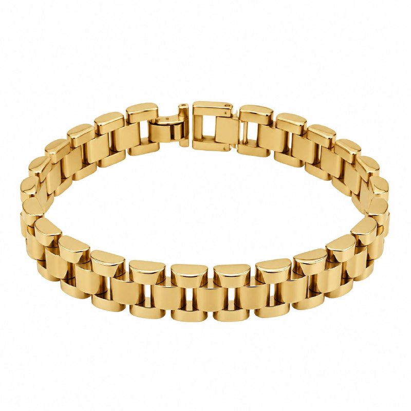 PULSERA DE ENCHAPE PARA CABALLERO 22CM