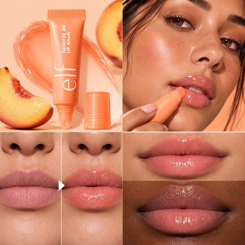 BALSAMO LABIAL HIDRATANTE Y SUAVIZANTE SABOR DURAZNO ELF 6G