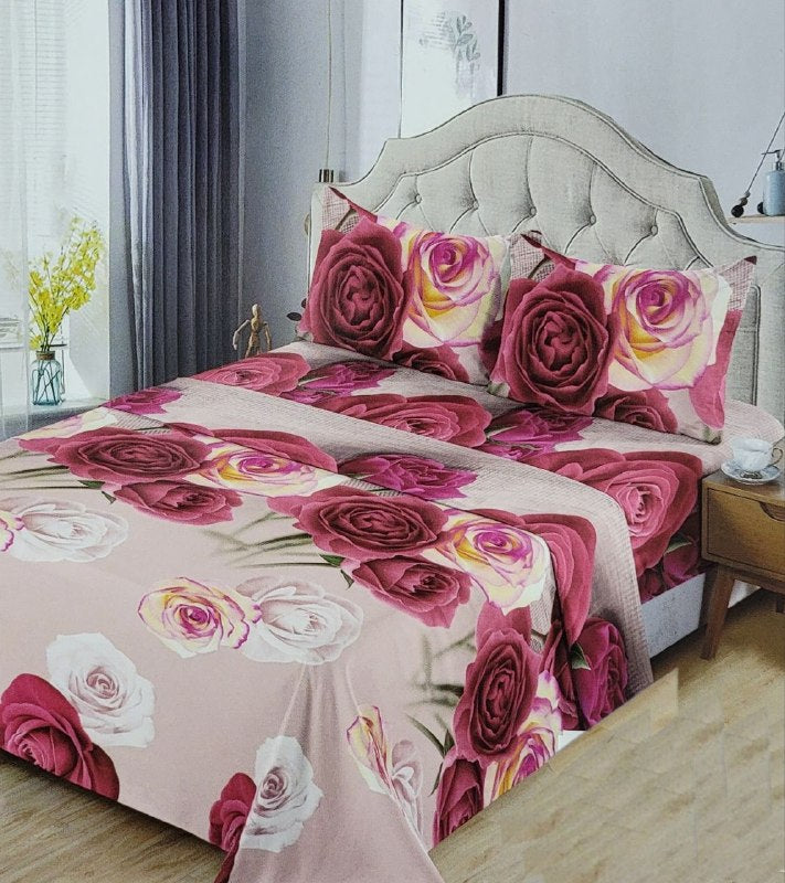 JUEGO DE CAMA ELEGANTE QUEEN 4PCS BENELI HOME