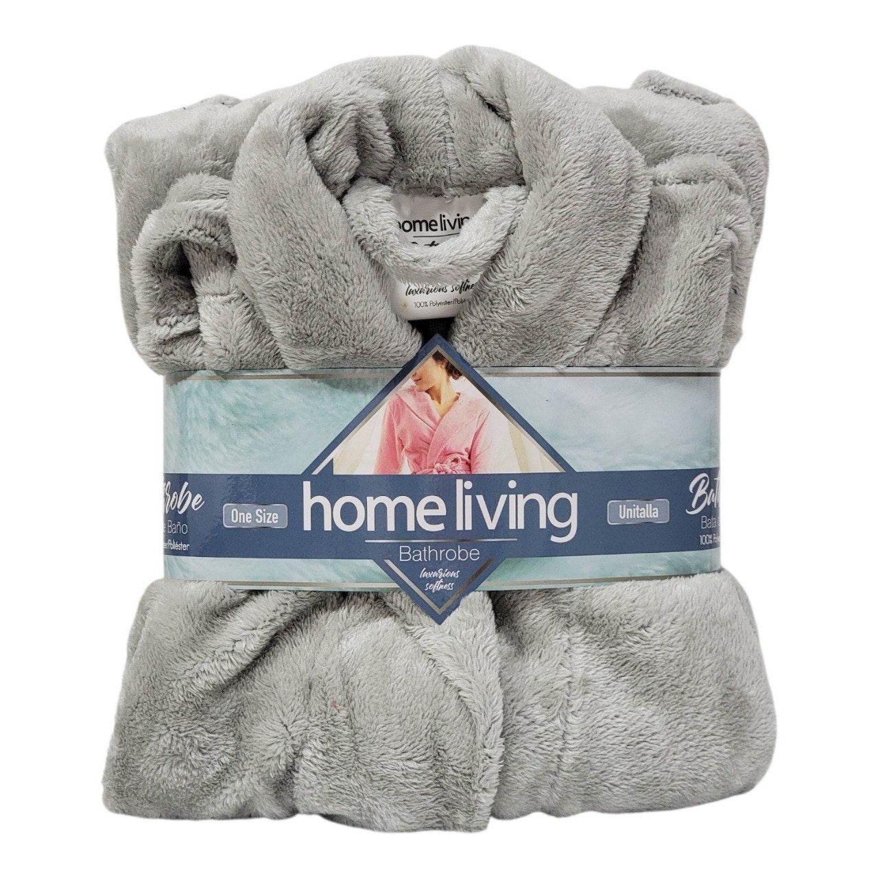 BATA DE BAÑO PREMIUM UNITALLA HOME LIVING 100CM