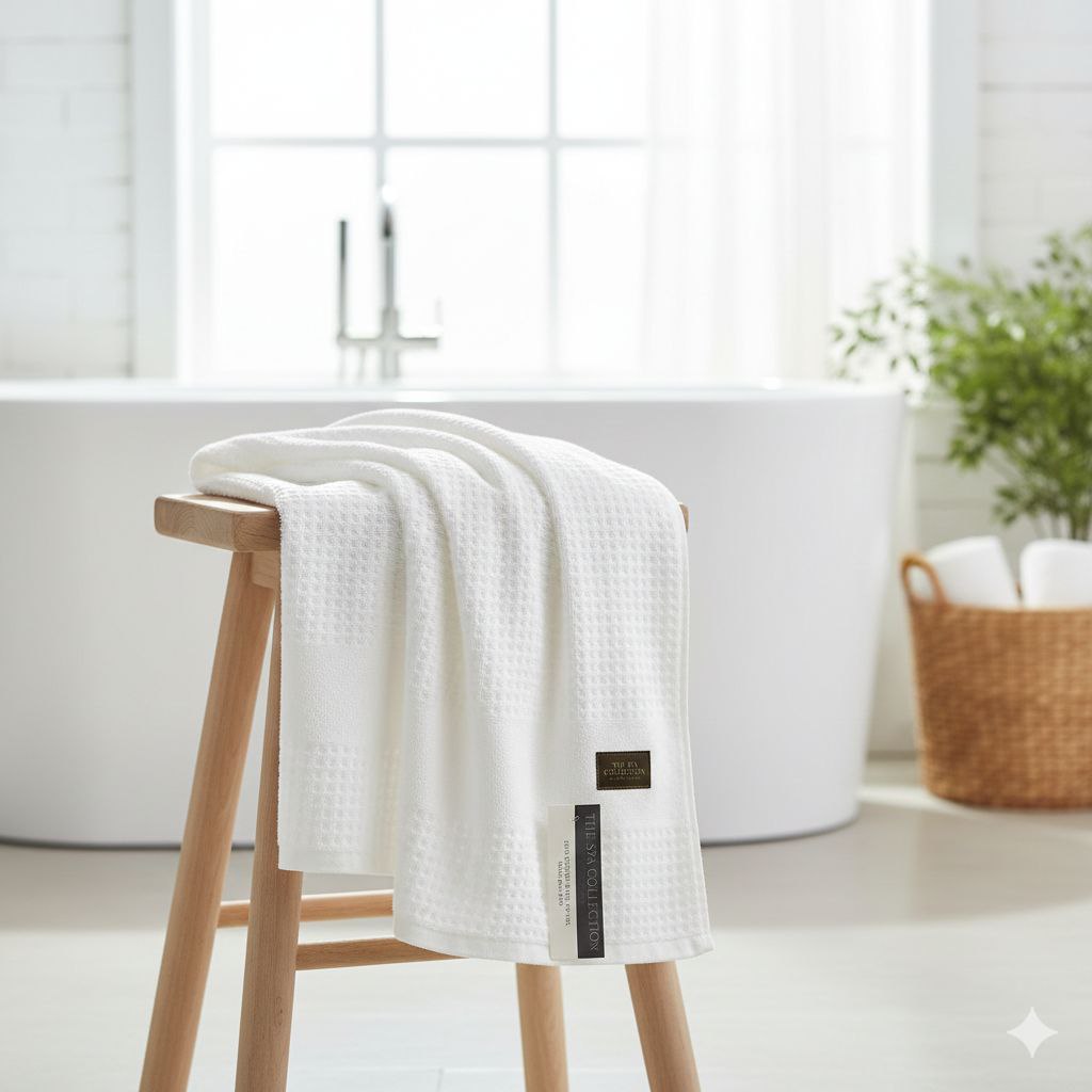 TOALLA DE BAÑO PARA CUERPO 100% ALGODON THE SPA COLLECTION 68X137CM