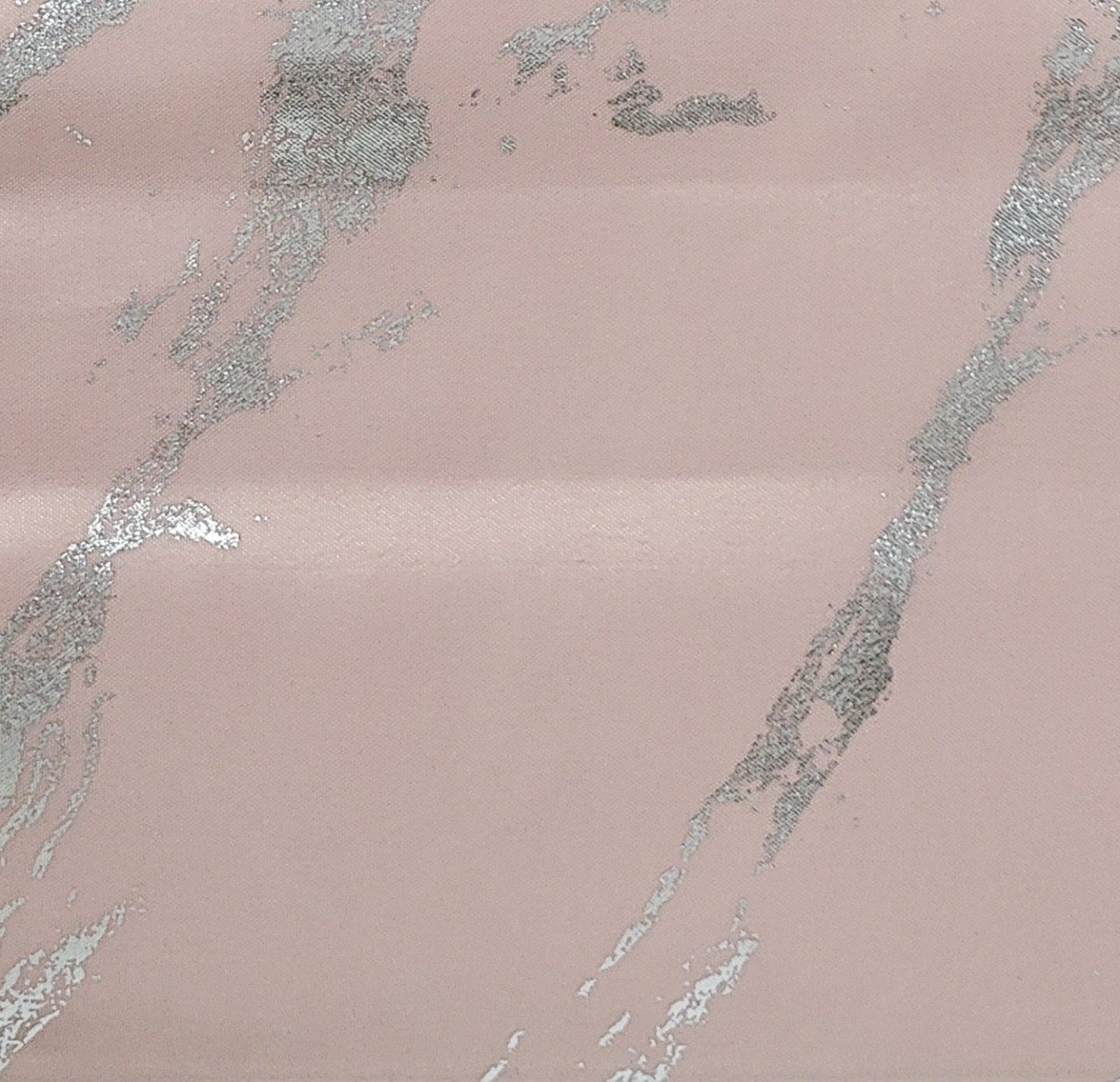 CORTINA PARA BAÑO  CON ESTAMPADO PLATEADO THE SPA COLLECTION 180X180CM
