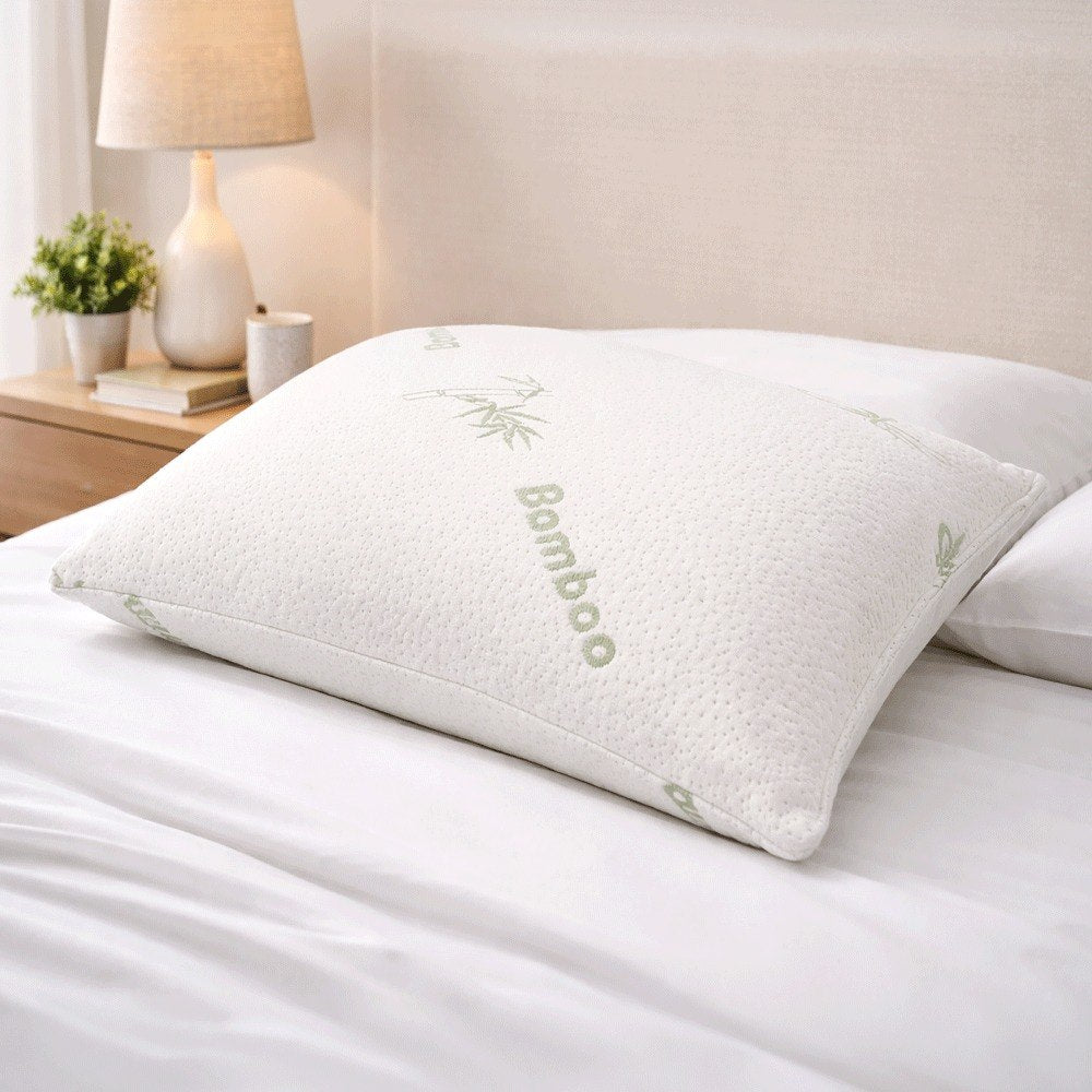 SET DE ALMOHADAS CON TECNOLOGIA DE BAMBU TAMAÑO QUEEN 2UND HOME LIVING 70X50CM