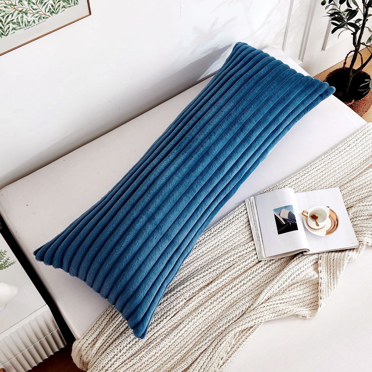 ALMOHADA CORPORAL ERGONOMICA COZY LIVING 48X122CM