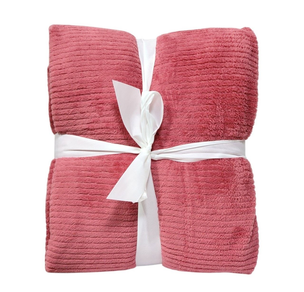 COBIJA FRAZADA CORAL CON TACTO ATERCIOPELADO COZY LIVING 180X200CM