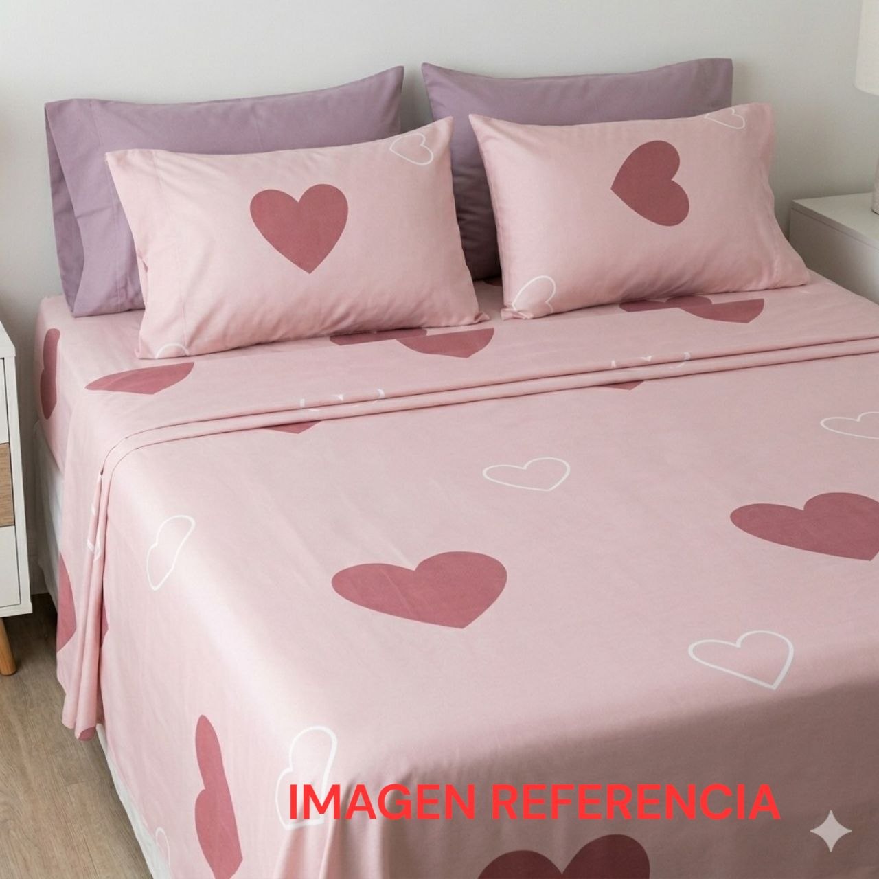 JUEGO DE SABANAS TAMAÑO QUEEN 6PCS BARBARA HOMES