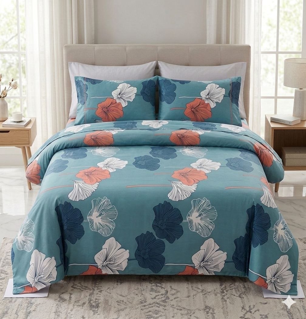 JUEGO DE SABANAS TAMAÑO KING 6PCS BARBARA HOMES