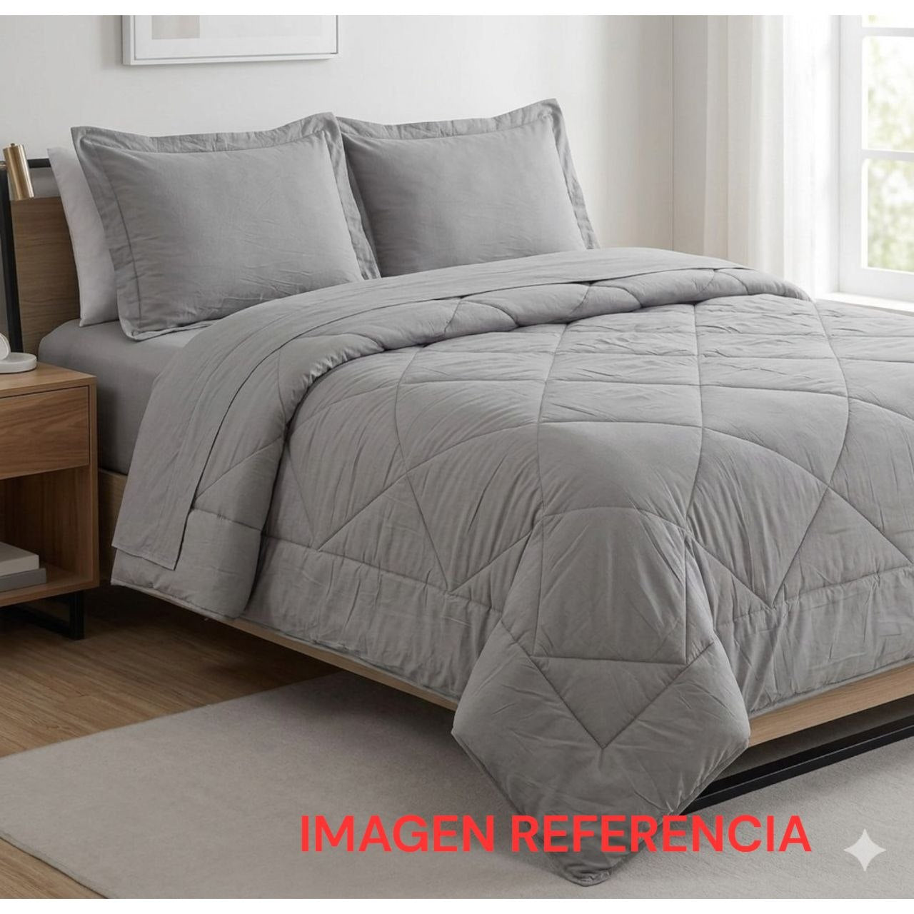 JUEGO DE SABANAS CON EDREDÓN 5PCS BARBARA HOMES