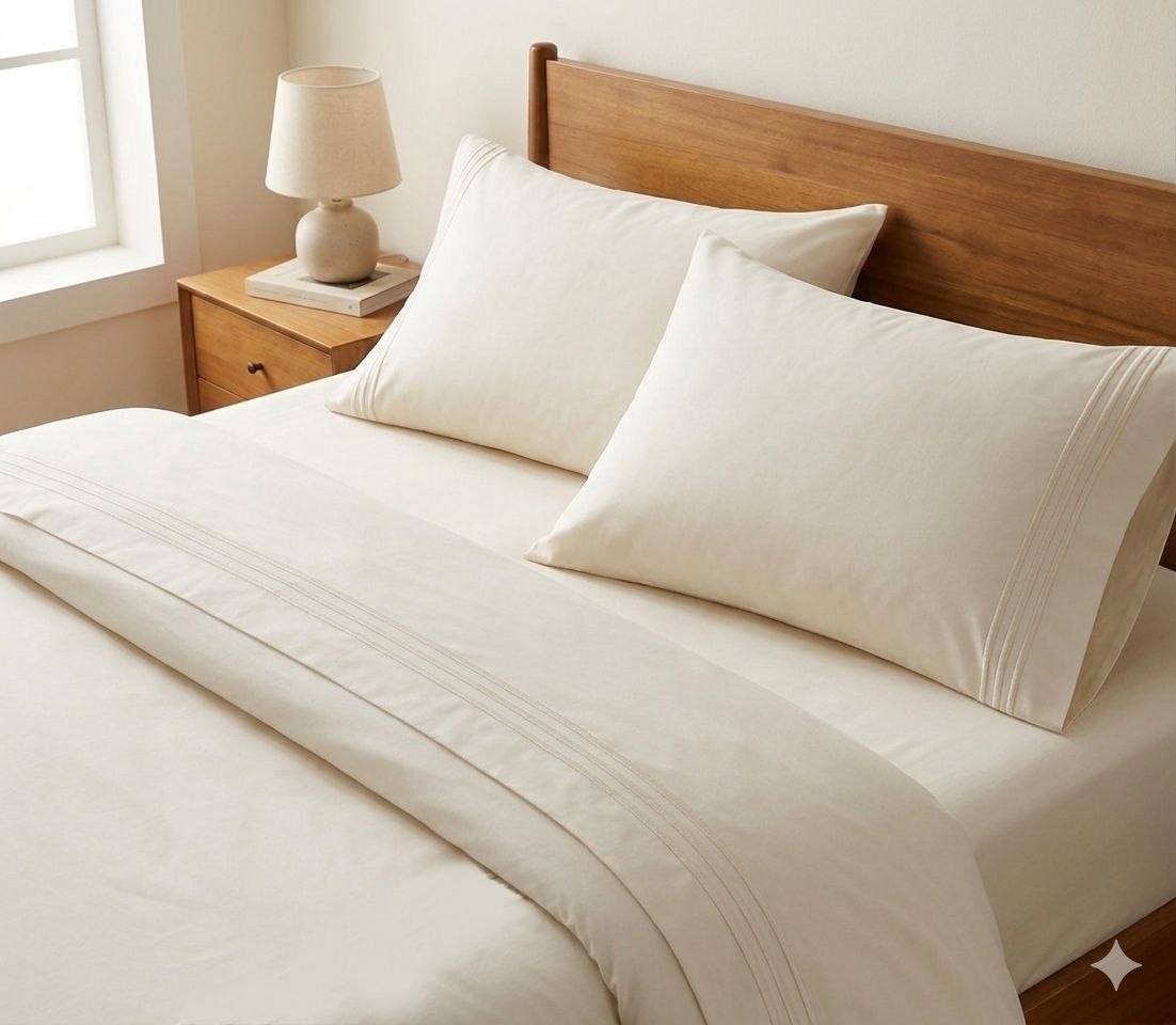 JUEGO DE SABANAS TAMAÑO QUEEN 4PCS ROOM ESSENTIALS