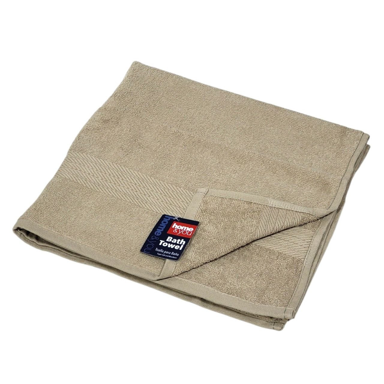 TOALLA PARA BAÑO DE CUERPO 100% ALGODON HOME&YOU 68X137CM