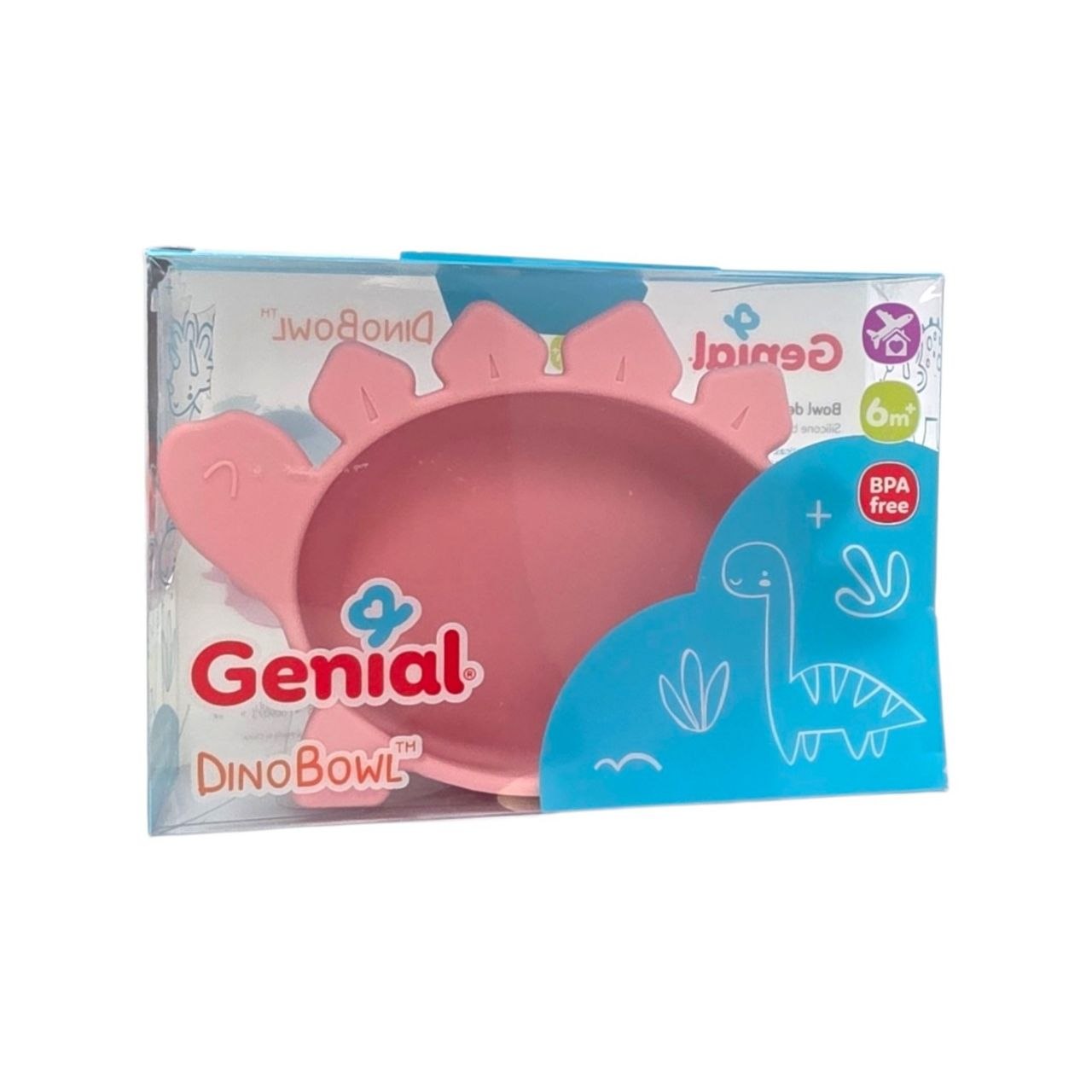 TAZON PARA BEBE CON DISEÑO DE DINOSAURIO GENIAL 10X7CM