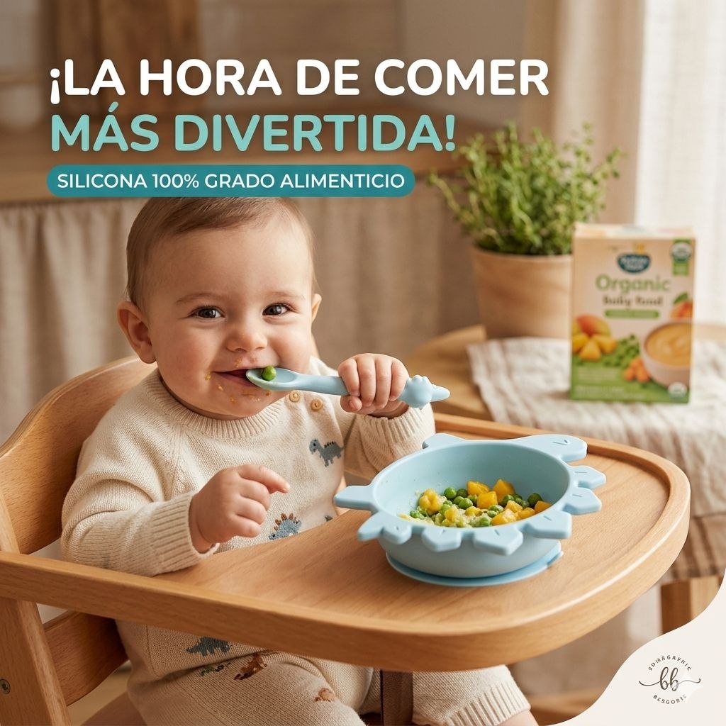 TAZON PARA BEBE CON DISEÑO DE DINOSAURIO GENIAL 10X7CM