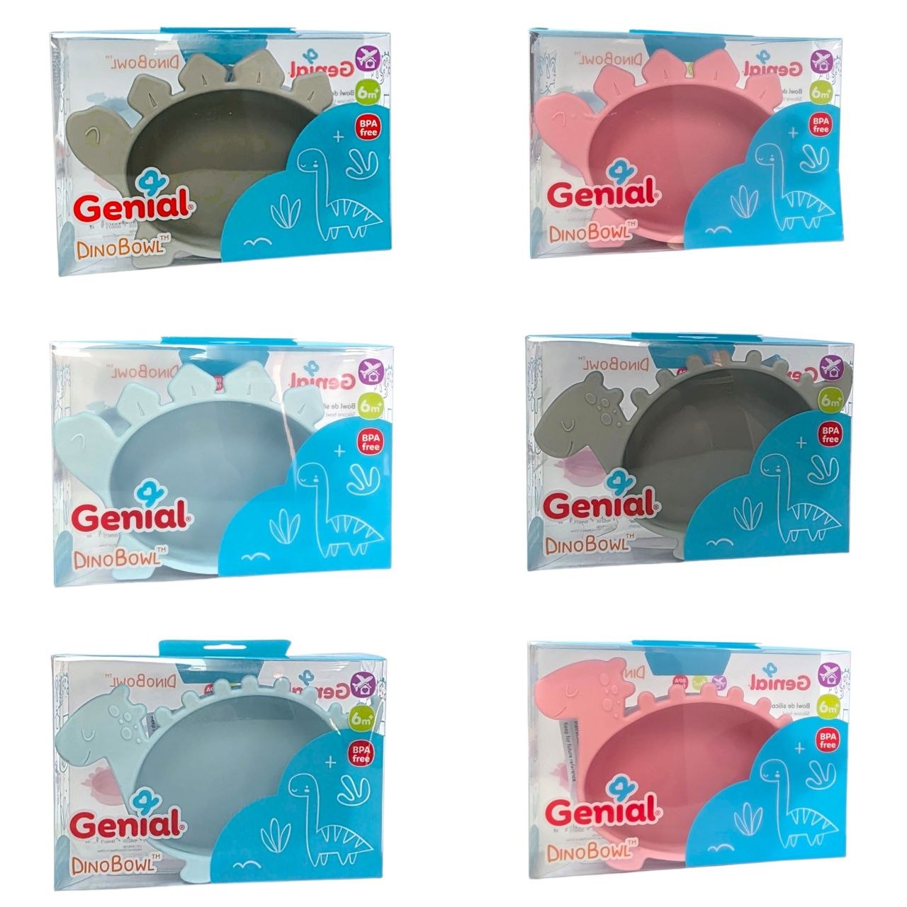 TAZON PARA BEBE CON DISEÑO DE DINOSAURIO GENIAL 10X7CM