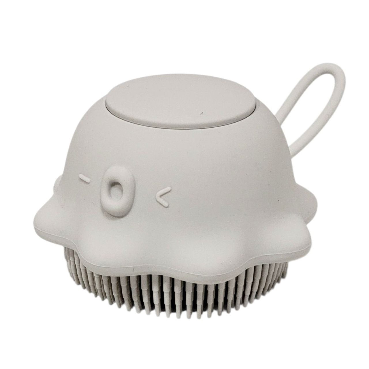 CEPILLO DE BAÑO CON DISPENSADOR DE SHAMPOO PARA BEBES GENIAL