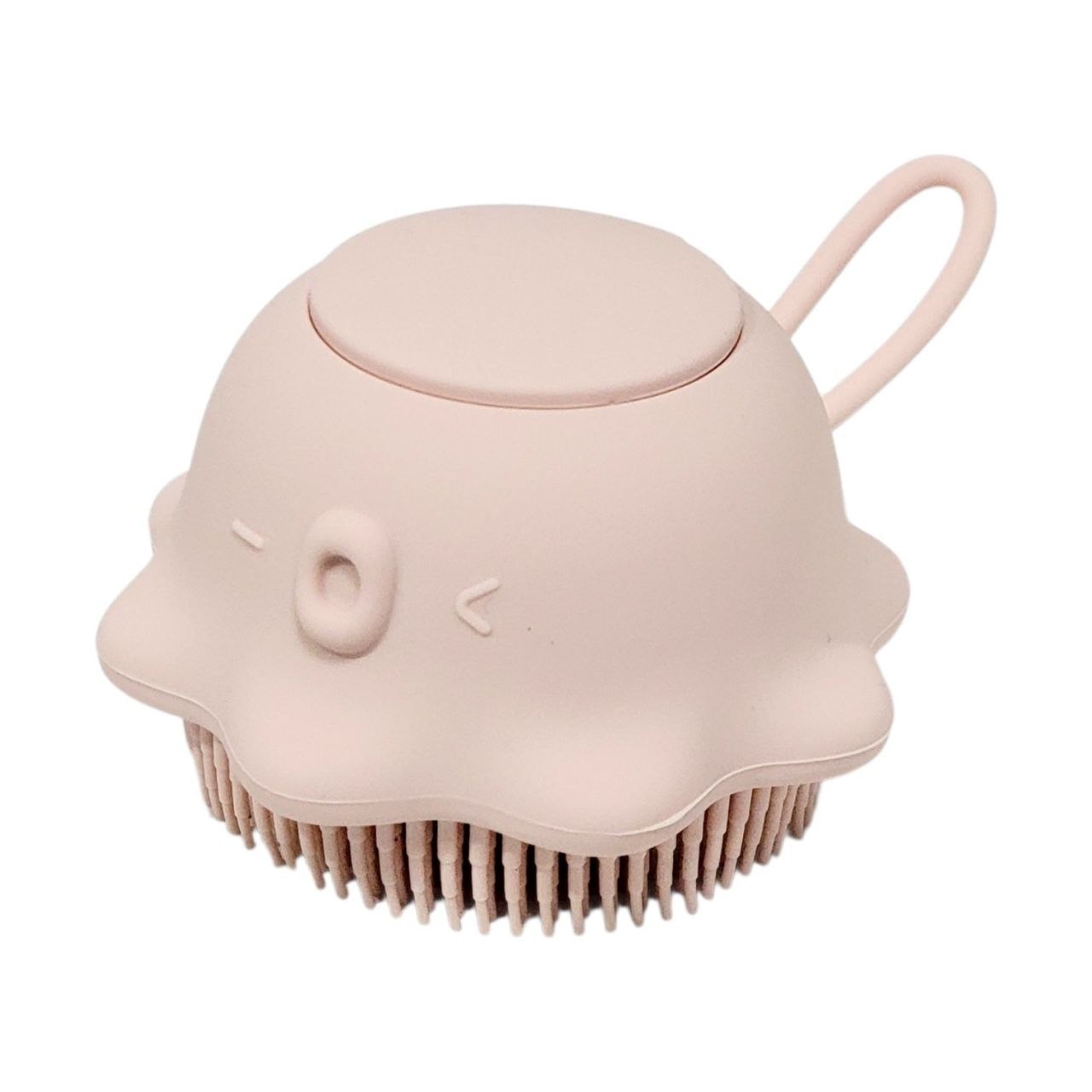 CEPILLO DE BAÑO CON DISPENSADOR DE SHAMPOO PARA BEBES GENIAL