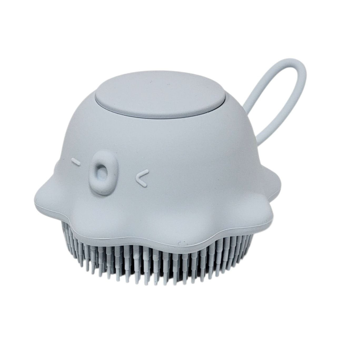 CEPILLO DE BAÑO CON DISPENSADOR DE SHAMPOO PARA BEBES GENIAL