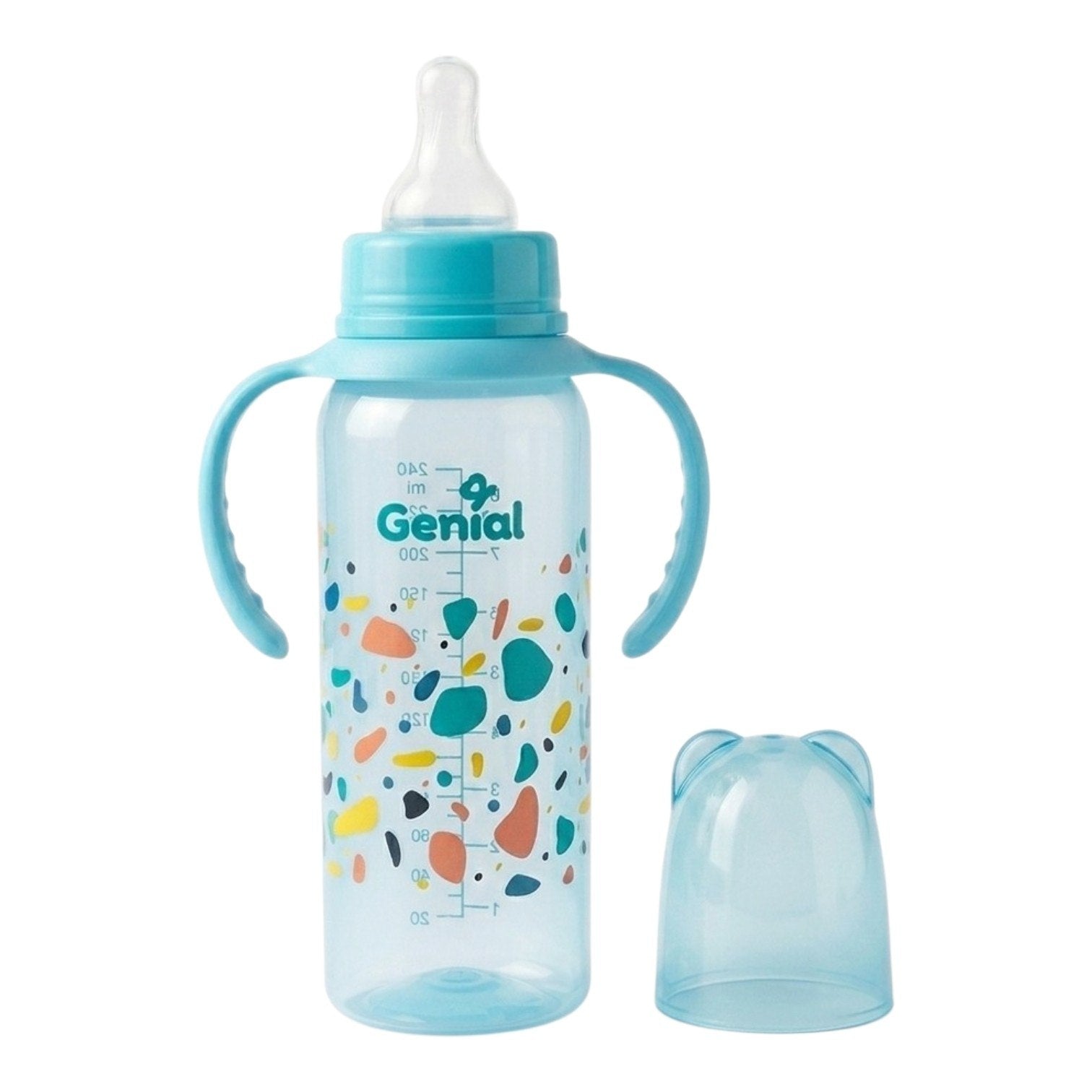 BIBERON DE APRENDIZAJE Y TRANSICION INFANTIL GENIAL 240ML