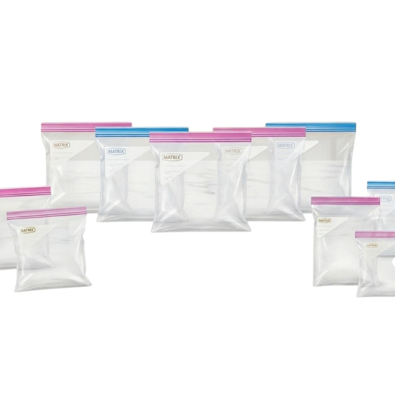 BOLSAS DE ALMACENAMIENTO RESELLABLES 20UND MATRIX 26.8X27.3CM