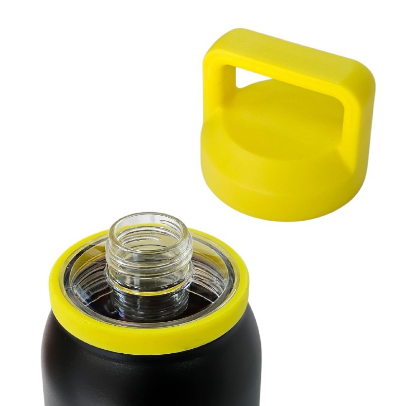 BOTELLA TERMO DE DOBLE PARED DE ACERO INOXIDABLE EXCALIBUR 1000ML