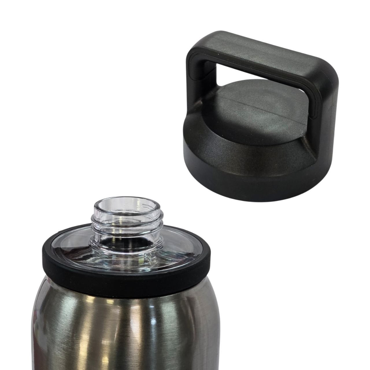 BOTELLA TERMO DE DOBLE PARED DE ACERO INOXIDABLE EXCALIBUR 1000ML